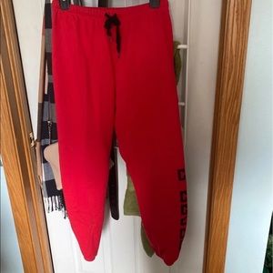 Pink brand joggers